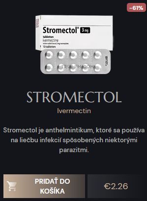 Ivermektín: Účinný prostriedok na predaj