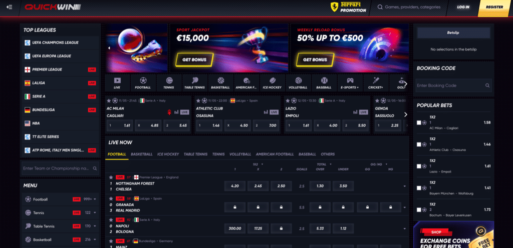 QuickWin Casino España Tu Puerta de Entrada al Juego Online