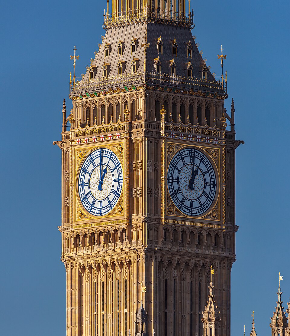 Big Ben, Royaume-Uni